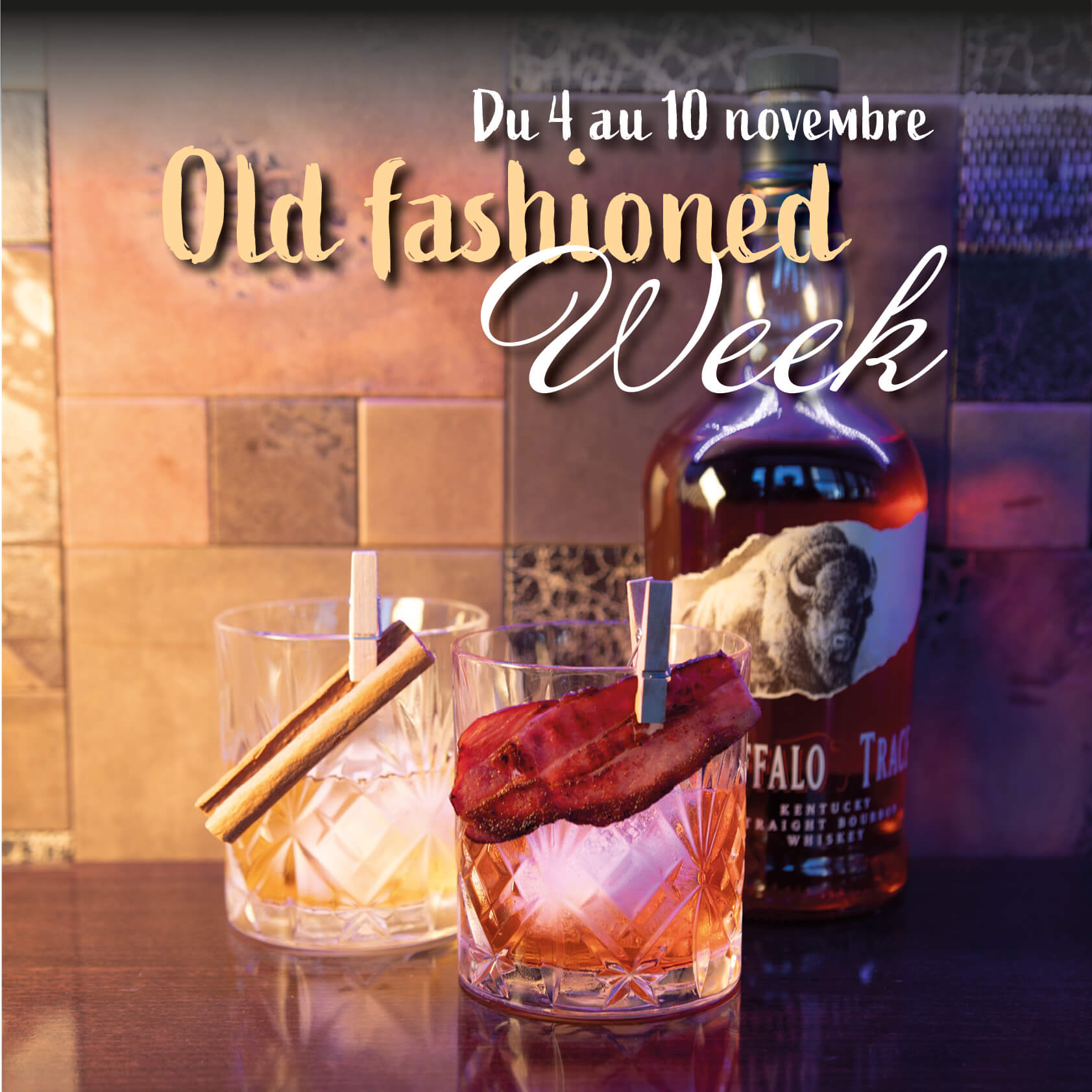 C'est la Old fashioned week au Piano Bar !